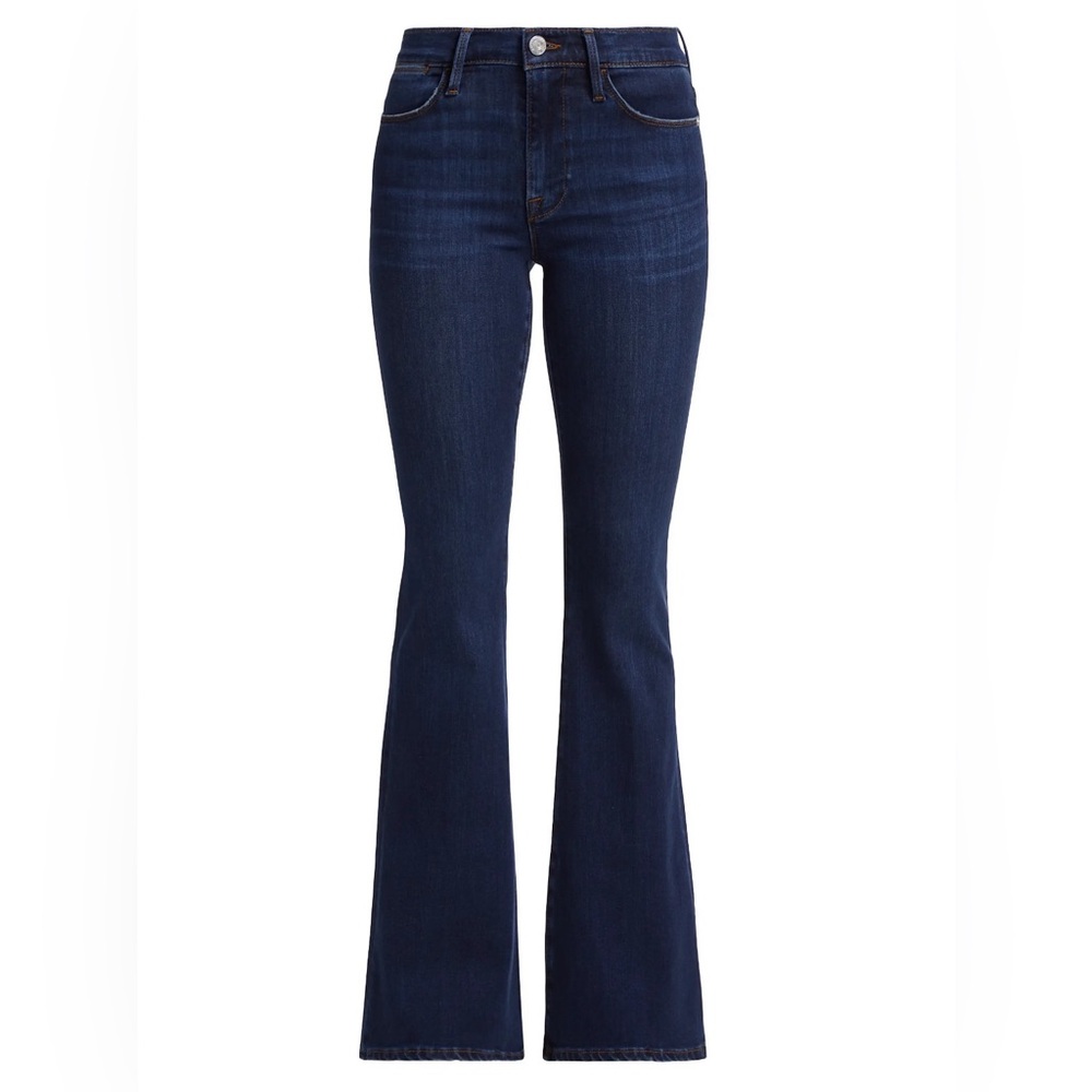 Le High Flare Frame Jeans